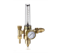 ĐỒNG HỒ KIỂM TRA ÁP LỰC VÀ LƯU LƯỢNG KHÍ ARGON, 5/8" RĂNG NGOÀI, PHẢI (CHẤT LIỆU BẰNG THAU)